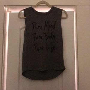 Pure barre work out top